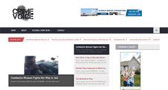 Desktop Screenshot of crimevoice.com