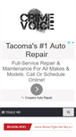 Mobile Screenshot of crimevoice.com